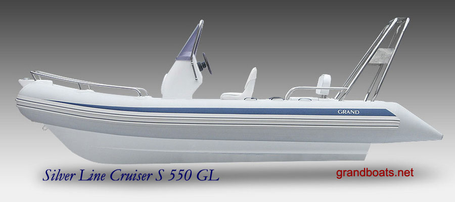 GRAND Siver Line Cruiser S550 RIB gumicsnak